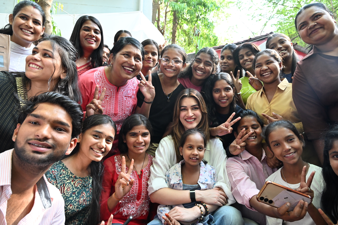 Kriti Sanon Visits Bhopal to Witness Gender Equality Initiatives in Action